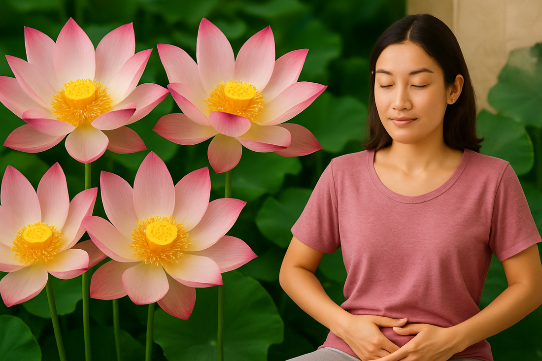 Comment la racine de lotus apaise naturellement les douleurs menstruelles