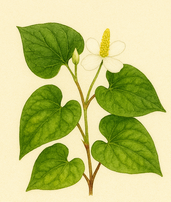 Houttuynia cordata (Houttuynia cordata)